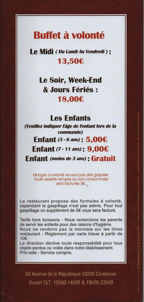 Dynastie Wok - Menu Image 4